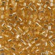 Miyuki delica beads 8/0 - Silver lined gold DBL-42